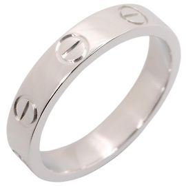 Anello Mini Love di Cartier in oro bianco 18K