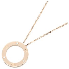 Cartier Collana Love in oro rosa 18K con diamante