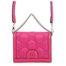 Borsa a tracolla Gucci GG Matelassé Nylon e pelle