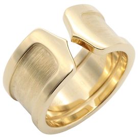 Cartier C2 Breiter Ring aus 18K Gelbgold