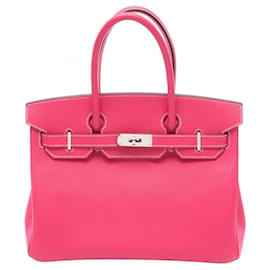 Borsa Hermes Birkin 30 Rose Tyrien - Hermès
