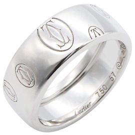 Anello Happy Birthday Cartier in oro bianco 18K
