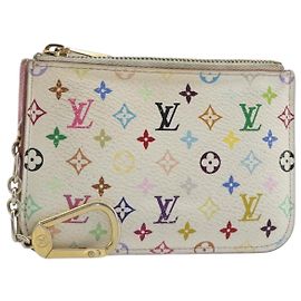 LOUIS VUITTON Monogram Multicolor Pochette Cles NM Borsa M93734 Auth 187314
