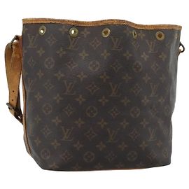 LOUIS VUITTON Borsa a Spalla Monogram Petit Noe M42226 LV Auth 189218