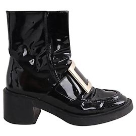 Roger Vivier Schwarze Stiefel