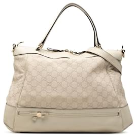 Borsa Tote Mayfair Gucci Guccissima con G intrecciato