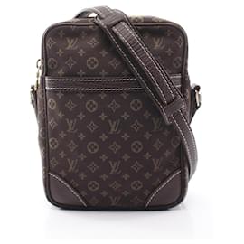 Borsa Louis Vuitton Pochette Danube Monogram Mini Lin Ebene