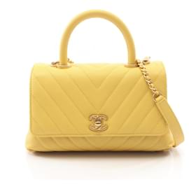 Borsa Chanel Coco Handle Flap V-Stitch