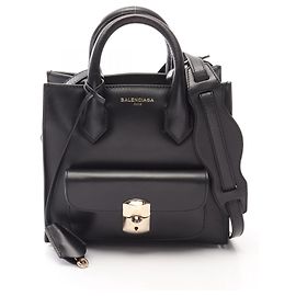 Borsa a 2 vie Balenciaga Padlock Mini All Afternoon