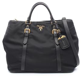 Prada PRADA Logo 2-Way Handtasche