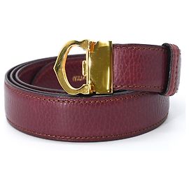 Ceinture en cuir Cartier Must Line C-Buckle