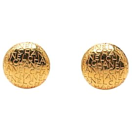 Orecchini Chanel Vintage Logo Rotondi
