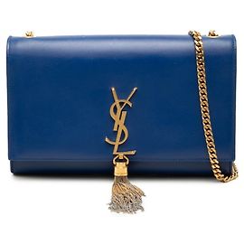 Sac à bandoulière Saint Laurent YSL Monogram Classic Kate Tassel Chain