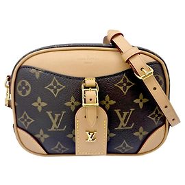 Mini borsa a tracolla Louis Vuitton Monogram Deauville