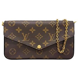 Pochette Felicie Monogram Louis Vuitton Borsa a Spalla