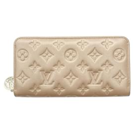 Louis Vuitton Monogram Long Wallet in Roségold