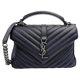 Borsa a Spalla con Catena Saint Laurent Monogram College