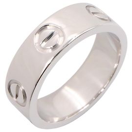 Bague Love de Cartier en or blanc 18K