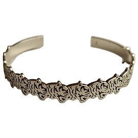 Kenzo Bracciale Rigido Tigre Argento 925