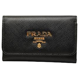 Portachiavi 4 chiavi Saffiano di Prada