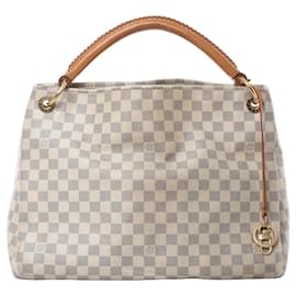 Borsa a Spalla Louis Vuitton Artsy MM Damier Azur Beige N41174