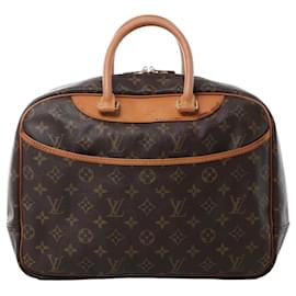 Borsa Louis Vuitton Deauville in tela Monogram marrone M47270