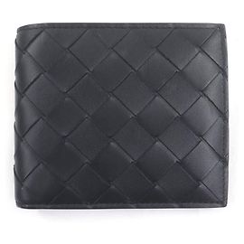 Portafoglio in pelle di vitello Intrecciato Bottega Veneta