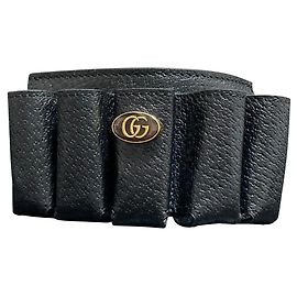Astuccio per rossetto Gucci in pelle con bracciale