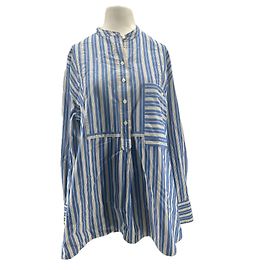 Soeur Camicia blu a righe