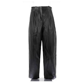 Pantaloni in pelle neri - Givenchy