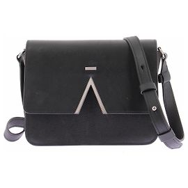 Autre Marque Borsa a mano AMAN in pelle nera