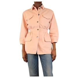 Chaqueta vaquera rosa - talla UK 6 - Prada