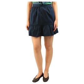 Red Valentino Mini saia de algodão azul-marinho - tamanho UK 10