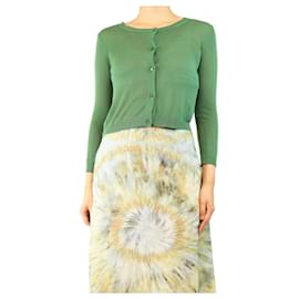 Kurzer Cardigan in Grün - Größe S - Weekend Max Mara