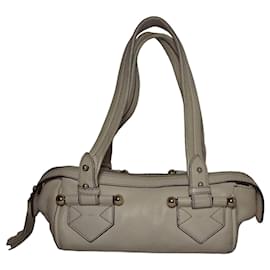 Lancel Borsa in pelle ecru