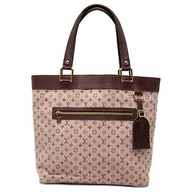 Louis Vuitton Red Monogram Mini Lin Lucille GM