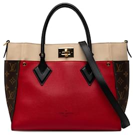 Louis Vuitton Red Monogram On My Side MM