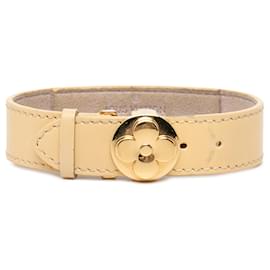 Bracciale Wish in monogramma e vachetta marrone Louis Vuitton
