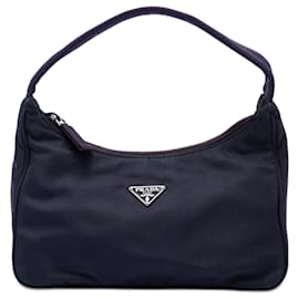 Borsa a tracolla Prada Purple Mini Tessuto Sport