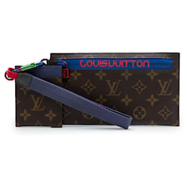 Louis Vuitton Brown Monogram Outdoor Ribbon Pochette
