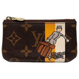 Pochette Clés Monogram Groom marrón Louis Vuitton