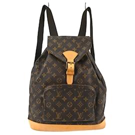 Louis Vuitton Vintage Montsouris Monogram Canvas GM
