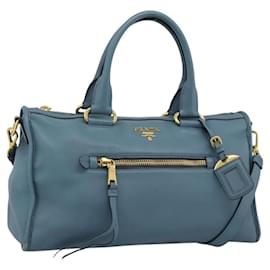 Borsa Satchel Convertibile con Zip Anteriore Prada Vitello Phenix Medium