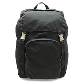 Prada Nylon Triangle Logo Rucksack