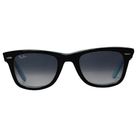 Occhiali da sole Ray-Ban RB2140 Original Wayfarer 901 in acrilico blu
