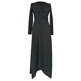 Vestido midi Brady de Ba&sh en poliamida negra