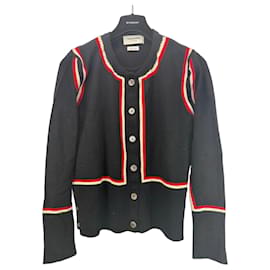 Thom Browne Wollcardigan Marineblau