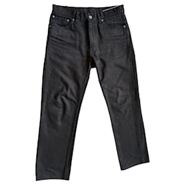 visvim Social Sculpture Overdye Black Jeans - Hergestellt in Japan