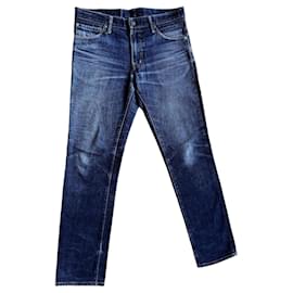 visvim 04R Social Sculpture Denim Blu Realizzato in Giappone