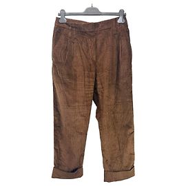 Brunello Cucinelli Cordhose Braun